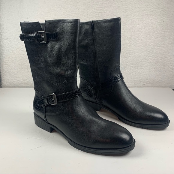 Naturalizer Shoes Naturalizer Genna Womens Size 1 W Black Leather